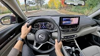 2024 Nissan Altima 25 SL AWD  POV Driving Impressions [upl. by Odille428]