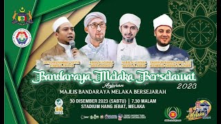 SIARAN ULANG AZZAHIR BERSHOLAWAT dalam rangka Safari Maulid di Melaka Malaysia 30 Desember 2023 [upl. by Marcello]