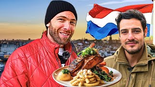 100 Hours in Netherlands 🇳🇱 Dutch Street Food You Must Eat [upl. by Ynolem875]