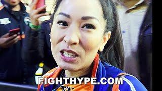 RACHEL DONAIRE REACTS TO NONITO DONAIRE KNOCKING OUT GABALLO WITH BRUTAL BODY SHOT IN ROUND 4 [upl. by Enowtna671]