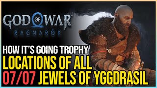 God of War Ragnarok  All Jewel of Yggdrasil Locations Amulet Upgrades [upl. by Darrin]