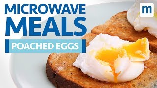 Microwave Poached Eggs in 2 Minutes Flat [upl. by Nauqaj]