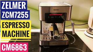 ZELMER ZCM7255 ☕ Espresso Machine CM6863 [upl. by Elinore]