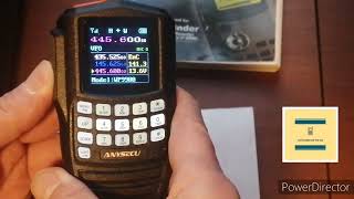 How to manually program an Anysecu WP9900 amp QYT KTWP12 micro dual band VHF UHF FM radio hamradio [upl. by Leahcimnhoj]