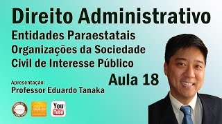 Dto Adm Entidades ParaestataisOrganizações da Sociedade Civil de Interesse PúblicoAula 18Tanaka [upl. by Elyag]