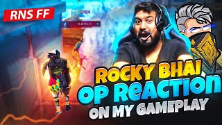 TOURNAMENT HIGHLIGHTS 🥋  ROCKY BHAI OP REACTION ON MY GAMEPLAY 😱  RNS FF  FREE FIRE INDIA 🇮🇳 [upl. by Berhley242]