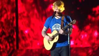 Ed Sheeran  Bloodstream  LIVE at Devide Tour in Gelsenkirchen 22072018 [upl. by Ainek124]