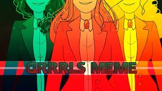 Grrrls Remix meme remake  HEATHERS [upl. by Einnahpets849]