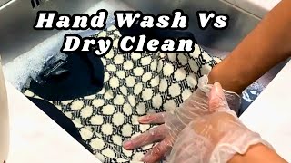 Can I Hand Wash quotDry Clean Onlyquot Clothes  Laundry Tips [upl. by Ahseele317]