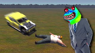 running over Uncle in my summer car [upl. by Nereen244]