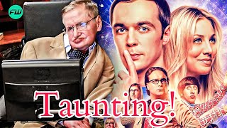 Simon Helbergs Struggle with Respecting Stephen Hawking on TBBT [upl. by Genesa]