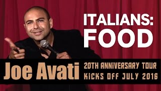 Italians amp Food  Joe Avati LIVE DVD [upl. by Bickart361]