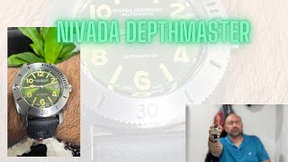 ¡RELOJ FEO EN FOTO HERMOSO EN VIVO Nivada Grenchen DEPTHMASTER 1000 [upl. by Aneret]