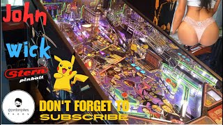 Unleashing the Fury John Wick Pro Pinball Machine Stern 2024 Gameplay amp Features Revealed [upl. by Toomin]