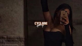 CYCLONE  Baby Bash TPain  ✰ sped up ✰ [upl. by Sirromal]