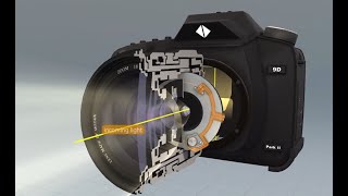 How Does Digital Camera Works   3D Animation [upl. by Atiniuq]