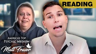 Family in Tears Unbelievable Closure from Matt Frasers Psychic Reading [upl. by Ibrik]