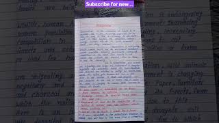 Deforestation English Paragraph [upl. by Llennhoj564]