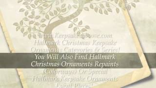 Secondary Market Dealer Of Hallmark Christmas Ornaments amp Collectibles [upl. by Annoled]