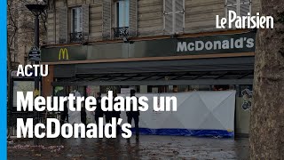 Un homme tué par balles au McDonalds de la porte de Clignancourt [upl. by Magnolia449]