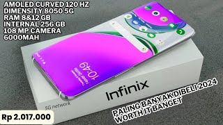 Jadi Raja Pasar HP 2 Jutaan Ram 8256GB 6000mAh Chipset Dimensity 8050  Hp Infinix 2 Jutaan 2024 [upl. by Paris]