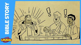 Jesus on the Road to Emmaus  Bible Story  LifeKids [upl. by Ornie]