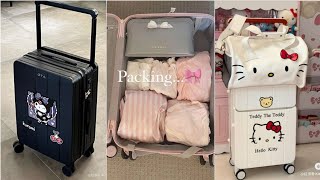 ASMR Packing for Travel like a pro 👒 🧳 Trip Edition [upl. by Dieterich795]