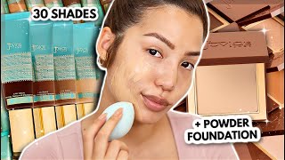 NEW JUVIAS PLACE  I AM MAGIC NATURAL RADIANCE FOUNDATION WEAR TEST [upl. by Stormie]