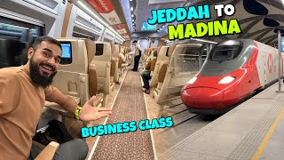 Jeddah se Madinah ka safar wo bhi business class train mein 😍🚆 [upl. by Borszcz]