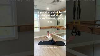 shorts pilateshomeworkout pilatesforbeginners mermaid matpilates movement disney [upl. by Perl557]