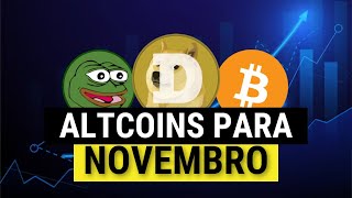 Especialista Aponta 2 Altcoins com Potencial de Lucro de 200 em Novembro  CriptoX [upl. by Sansbury494]