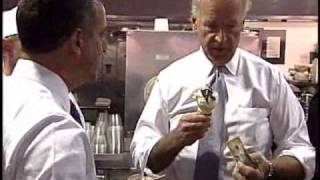 VP Joe Biden Visits Kopps Custard Stand [upl. by Ainnet637]