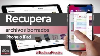 ¿Cómo recuperar archivos borrados de iPhone o iPad [upl. by Aranat]