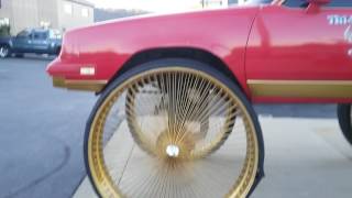 50 inch wheels on Olds Cutlass [upl. by Narhet200]