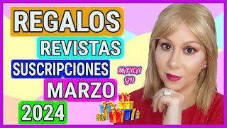 🎁REGALOS REVISTAS SUSCRIPCIONES MARZO 2024🎁SALERM💕ARGANOUR💎BIODERMA🌺DORSCH💜ICON🌈MAYCA GD [upl. by Acirtap]