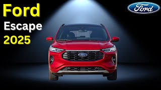 2025 Ford Escape  Sleek Redesign CuttingEdge Tech and Affordable Pricing [upl. by Hceicjow929]