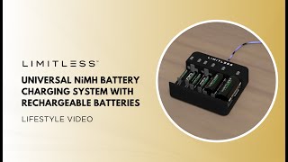 Limitless Universal NiMH Battery Charging System With Rechargeable Batteries [upl. by Yeh689]