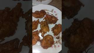 Chicken pakora recipe  fried chicken recipe subacribe trending viral shorts [upl. by Valaria133]