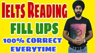 IELTS Reading Tips and Tricks Fill In Blanks  Ielts Reading Tips For Fill Ups Ielts Test Plus 2 [upl. by Einneb]