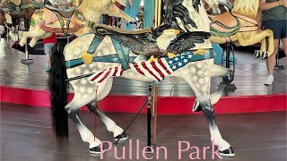 Carousel ride at Pullen Park in Raleigh [upl. by Meuser]