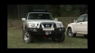 Nissan Patrol GR Y61 2005 test drive offroad in Russia [upl. by Russon708]