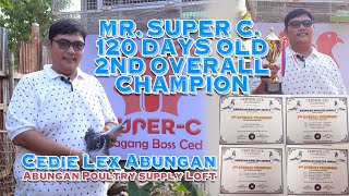 MR SUPER C 120 DAYS OLD 2ND OVERALL CHAMPION [upl. by Eelegna656]