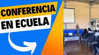 Conferencia en PREPARATORIA ♥️😍 [upl. by Deckert]