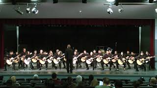 Santa Teresa High School Guitar Ensemble 20180508 Mosaic [upl. by Ys]