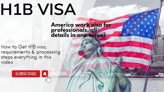 H1B visa  all about H1B in this video Process Requirements Lottery amp Petition everything [upl. by Animahs]