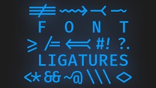 Setting Up Font Ligatures in Visual Studio Code in 5 Minutes [upl. by Azal]