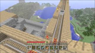 Minecraft Xbox 360 TU8 95  The Second Sky Rail [upl. by Magee]