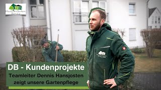 Gartenpflege bei Wohngemeinschaften  Kundenprojekte mit Dennis Hansjosten [upl. by Yesnil]