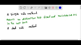 Distinguish between the singlerate and the dualrate methods [upl. by Mensch342]