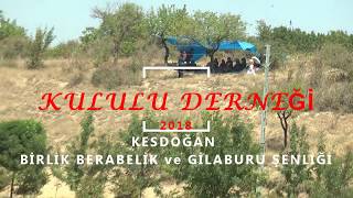 KULULU DERNEĞİ KESDOĞAN GİLABURU ŞENLİĞİ 2018 [upl. by Adnamahs82]